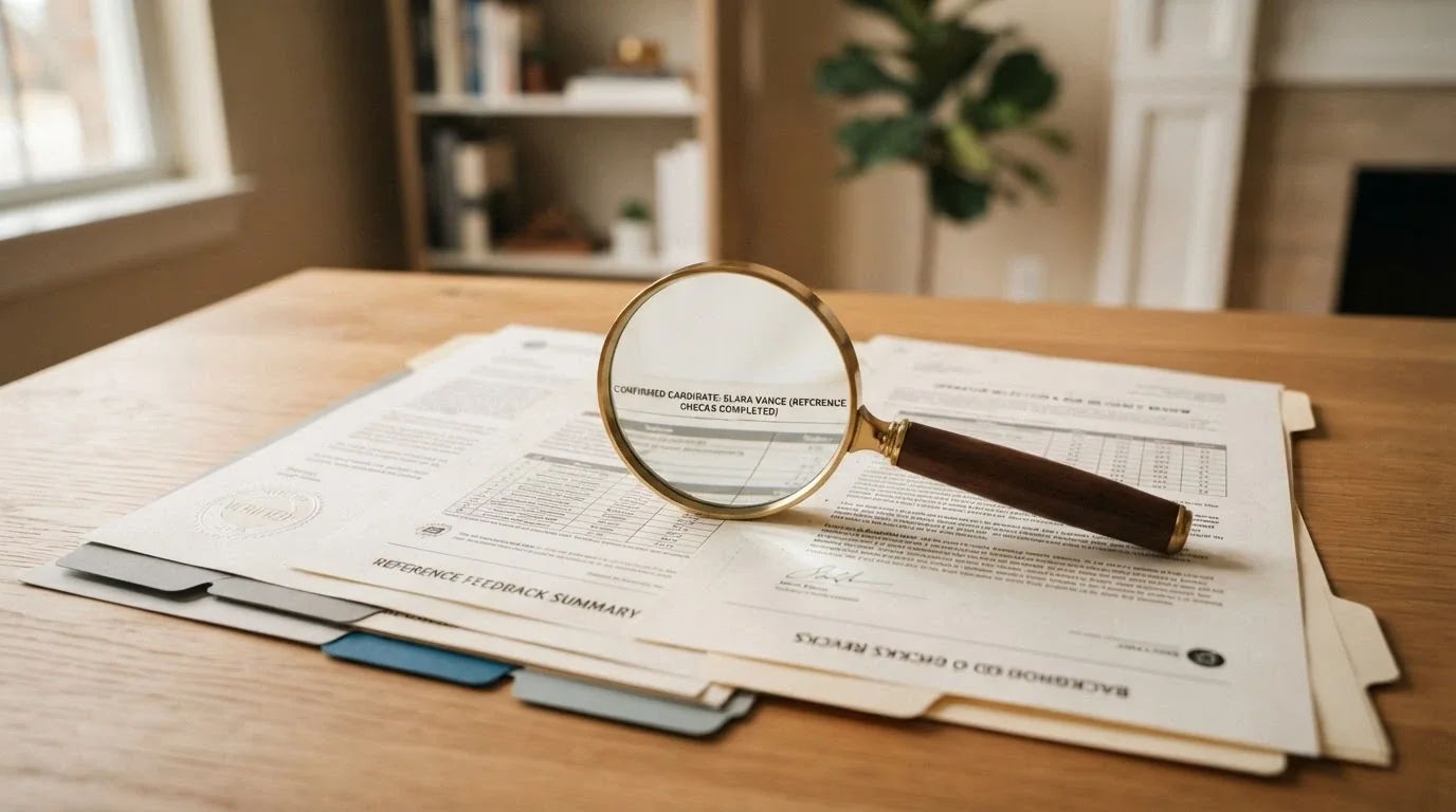 Una lente di ingrandimento su un elenco di documenti — licenze, registri ufficiali, siti operatori